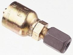 Parker - 3/4 Thread Hydraulic Hose Fitting - -12 Hose Size, 3/4" Hose Diam - USA Tool & Supply