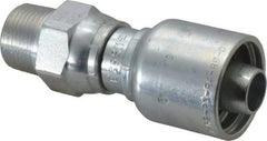 Parker - 3/4 Thread Hydraulic Hose Fitting - -12 Hose Size, 3/4" Hose Diam - USA Tool & Supply