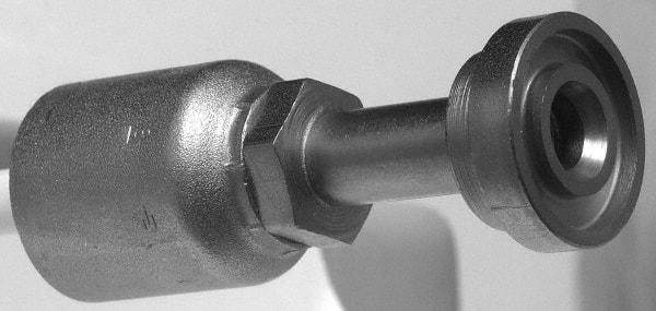 Parker - 1/2 Thread Hydraulic Hose Fitting - -8 Hose Size, 1/2" Hose Diam - USA Tool & Supply