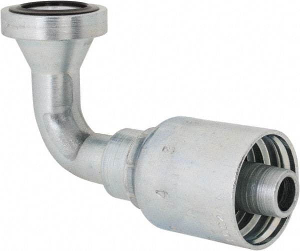 Parker - 1/2 Thread Hydraulic Hose Fitting - -8 Hose Size, 1/2" Hose Diam - USA Tool & Supply