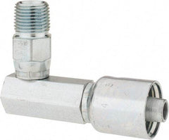 Parker - 1/2 Thread Hydraulic Hose Fitting - -8 Hose Size, 1/2" Hose Diam - USA Tool & Supply