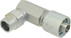 Parker - 3/4 Thread Hydraulic Hose Fitting - -12 Hose Size, 3/4" Hose Diam - USA Tool & Supply
