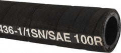 Parker - -20 Hose Size, 1-1/4" ID, 900 psi Work Pressure Hydraulic Hose - Synthetic Rubber, -40°F to 212°F - USA Tool & Supply