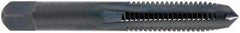 OSG - M36x1.50 Metric Fine 2B 4 Flute Bright Finish High Speed Steel Straight Flute Standard Hand Tap - Plug, Right Hand Thread, 110mm OAL, 45mm Thread Length, Oversize - USA Tool & Supply