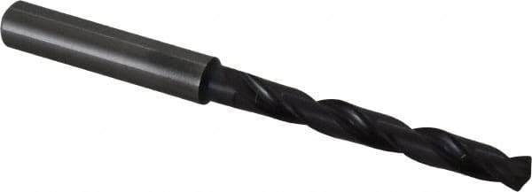 Guhring - 6.1mm 140° Solid Carbide Jobber Drill - FIREX Finish, Right Hand Cut, Spiral Flute, Straight Shank, 91mm OAL, SU Point - USA Tool & Supply