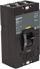 Square D - 350 Amp, 600 V, 3 Pole, Panel Mount Molded Case Circuit Breaker - Magnetic Trip, Multiple Breaking Capacity Ratings - USA Tool & Supply
