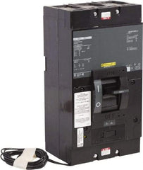 Square D - 300 Amp, 600 V, 3 Pole, Panel Mount Molded Case Circuit Breaker - Thermal Magnetic Trip, Multiple Breaking Capacity Ratings - USA Tool & Supply