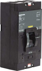 Square D - 225 Amp, 600 V, 3 Pole, Plug On Molded Case Circuit Breaker - Thermal Magnetic Trip, Multiple Breaking Capacity Ratings, 5.84 Inch Deep x 11 Inch High x 6 Inch Wide - USA Tool & Supply
