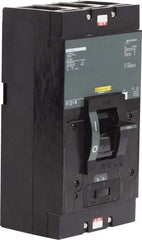 Square D - 300 Amp, 240 V, 3 Pole, Panel Mount Molded Case Circuit Breaker - Thermal Magnetic Trip, 25 kA at 240 VAC Breaking Capacity - USA Tool & Supply