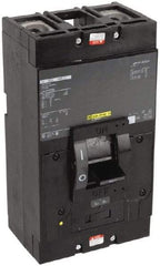 Square D - 400 Amp, 600 V, 2 Pole, Panel Mount Molded Case Circuit Breaker - Thermal Magnetic Trip, Multiple Breaking Capacity Ratings - USA Tool & Supply