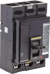 Square D - 400 Amp, 600 VAC, 3 Pole, Unit Mount Molded Case Circuit Breaker - Electronic Trip, 18 kA at 600 VAC Breaking Capacity, 3/0 (Aluminum), 3/0 (Copper) AWG, 8.05 Inch Deep x 12.86 Inch High x 8.27 Inch Wide - USA Tool & Supply