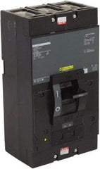 Square D - 250 Amp, 240 V, 3 Pole, Panel Mount Molded Case Circuit Breaker - Thermal Magnetic Trip, 25 kA at 240 VAC Breaking Capacity - USA Tool & Supply