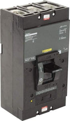 Square D - 400 Amp, 600 V, 3 Pole, Panel Mount Motor Circuit Breaker - Thermal Magnetic Trip, Multiple Breaking Capacity Ratings - USA Tool & Supply