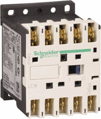 Schneider Electric - 4 Pole, 220 to 230 Coil VAC at 50/60 Hz, 16 Amp at 690 VAC and 20 Amp at 440 VAC, Nonreversible IEC Contactor - BS 5424, CSA, IEC 60947, NF C 63-110, RoHS Compliant, UL Listed, VDE 0660 - USA Tool & Supply