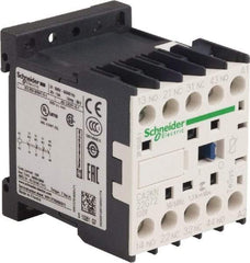 Schneider Electric - 2NC/2NO, 120 VAC at 50/60 Hz Control Relay - 17 V - USA Tool & Supply