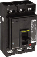 Square D - 350 Amp, 3 Pole, Panel Mount Molded Case Circuit Breaker - Electronic Trip, Multiple Breaking Capacity Ratings - USA Tool & Supply