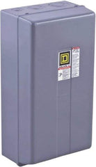 Square D - 3 Pole, 110 Coil VAC at 50 Hz and 120 Coil VAC at 60 Hz, 90 Amp NEMA Contactor - NEMA 1 Enclosure, 50 Hz at 110 VAC and 60 Hz at 120 VAC - USA Tool & Supply