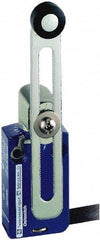 Telemecanique Sensors - DP, NC/NO, 240 VAC, 5-Pin M12 Male Terminal, Roller Lever Actuator, General Purpose Limit Switch - IP66, IP67, IP68 IPR Rating - USA Tool & Supply