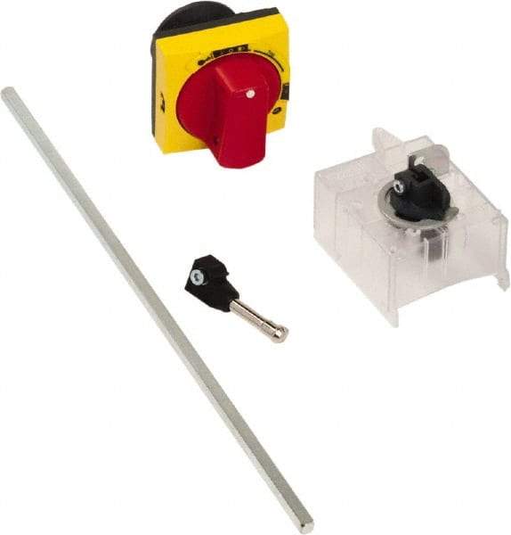 Schneider Electric - Circuit Breaker Rotary Handle Kit - Use with GV3L, GV3P, TeSys - USA Tool & Supply