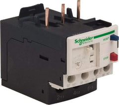 Schneider Electric - 3 Pole, NEMA Size 00-1, 0.63 to 1 Amp, 690 VAC, Thermal NEMA Overload Relay - Trip Class 20, For Use with LC1D09, LC1D12, LC1D18, LC1D25, LC1D32 and LC1D38 - USA Tool & Supply