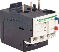 Schneider Electric - 3 Pole, NEMA Size 00-1, 1.6 to 2.5 Amp, 690 VAC, Thermal NEMA Overload Relay - Trip Class 20, For Use with LC1D09, LC1D12, LC1D18, LC1D25, LC1D32 and LC1D38 - USA Tool & Supply