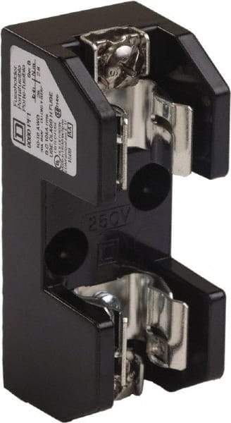 Square D - 1 Pole, 250 VAC, 30 Amp, Fuse Block - USA Tool & Supply