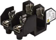 Square D - 2 Pole, 250 Volt, 30 Amp, Surface Mount Fuse Holder - Compatible with R Class Fuse - USA Tool & Supply