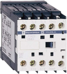 Schneider Electric - 4 Pole, 24 Coil VDC, 20 Amp at 440 VAC, IEC Contactor - BS 5424, CSA, IEC 60947, NF C 63-110, RoHS Compliant, UL Listed, VDE 0660 - USA Tool & Supply