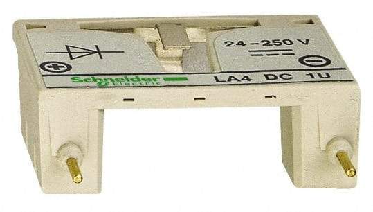 Schneider Electric - Contactor Suppressor Module - For Use with 3 Pole LC1D80 Contactor and TeSys D - USA Tool & Supply