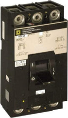 Square D - 400 Amp, 600 V, 2 Pole, Panel Mount Molded Case Circuit Breaker - Thermal Magnetic Trip, Multiple Breaking Capacity Ratings - USA Tool & Supply