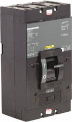 Square D - 300 Amp, 600 V, 3 Pole, Panel Mount Molded Case Circuit Breaker - Thermal Magnetic Trip, Multiple Breaking Capacity Ratings - USA Tool & Supply