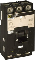 Square D - 175 Amp, 600 V, 2 Pole, Panel Mount Molded Case Circuit Breaker - Thermal Magnetic Trip, Multiple Breaking Capacity Ratings - USA Tool & Supply