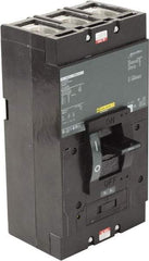 Square D - 400 Amp, 600 V, 3 Pole, Panel Mount Molded Case Circuit Breaker - Thermal Magnetic Trip, Multiple Breaking Capacity Ratings - USA Tool & Supply
