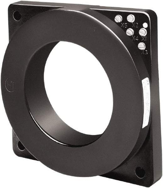 Square D - 3000 Amp AC Input, 5 Amp AC Output, Panel Meter Donut Current Transformer - Screw Terminal - USA Tool & Supply
