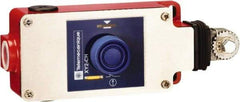 Telemecanique Sensors - 10 Amp, NO/NC Configuration, Dual Operation, Rope Operated Limit Switch - Pushbutton Reset, Cable Pull, 300 VAC/VDC - USA Tool & Supply