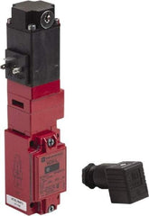 Telemecanique Sensors - 2NC/NO Configuration, 300 VAC, 10 Amp, Key Safety Limit Switch - 1.73 Inch Deep x 7.64 Inch High, IP67 Ingress Rating - USA Tool & Supply