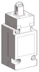 Telemecanique Sensors - SP, NC/NO, 600 VAC, Screw Terminal, Roller Plunger Actuator, General Purpose Limit Switch - IP66 IPR Rating - USA Tool & Supply