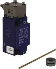 Telemecanique Sensors - NC/NO, 240 VAC, Screw Terminal, Rod Lever Actuator, General Purpose Limit Switch - 1, 2, 4, 12 NEMA Rating, IP66 IPR Rating - USA Tool & Supply