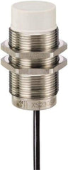 Telemecanique Sensors - PNP, 22mm Detection, Cylinder, Inductive Proximity Sensor - 3 Wires, IP68, IP69, 12 to 24 VDC, M30x1.5 Thread, 63mm Long - USA Tool & Supply