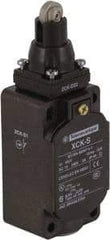 Telemecanique Sensors - DP, NC/NO, 240 VAC, Screw Terminal, Roller Plunger Actuator, General Purpose Limit Switch - IP65 IPR Rating - USA Tool & Supply