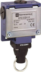 Telemecanique Sensors - 10 Amp, Rope Operated Limit Switch - Cable Pull, 240 VAC - USA Tool & Supply