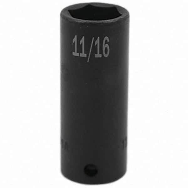 SK - Impact Socket - 3/8"DR 11/16" DEEP IMPACT SOCKET - USA Tool & Supply