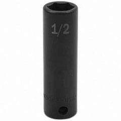 SK - Impact Socket - 3/8"DR 1/2" DEEP IMPACT SOCKET - USA Tool & Supply