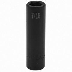 SK - Impact Socket - 3/8"DR 7/16" DEEP IMPACT SOCKET - USA Tool & Supply
