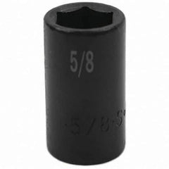 SK - Impact Socket - 3/8"DR 6PT 5/8" SEMI-DEEP IMPACT SOCKET - USA Tool & Supply