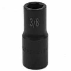 SK - Impact Socket - 3/8"DR 6PT 3/8" SEMI-DEEP IMPACT SOCKET - USA Tool & Supply