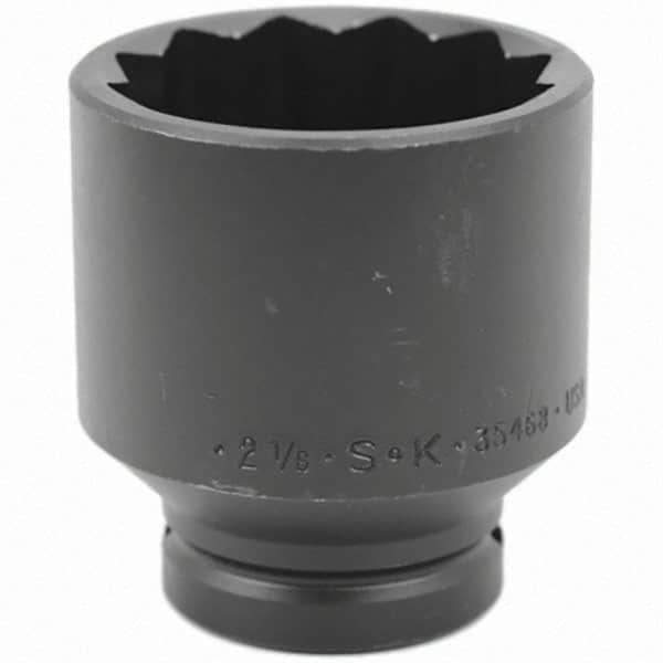 SK - Impact Socket - 3/4"DR 12PT 2-1/8" THIN WALL IMPACT SOCKET - USA Tool & Supply