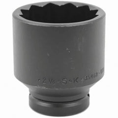 SK - Impact Socket - 3/4"DR 12PT 2-1/8" THIN WALL IMPACT SOCKET - USA Tool & Supply
