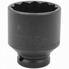 SK - Impact Socket - 3/4"DR 12PT 2-1/16" THIN WALL IMPACT SOCKET - USA Tool & Supply