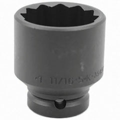 SK - Impact Socket - 3/4"DR 12PT 1-11/16" THIN WALL IMPACT SOCKET - USA Tool & Supply